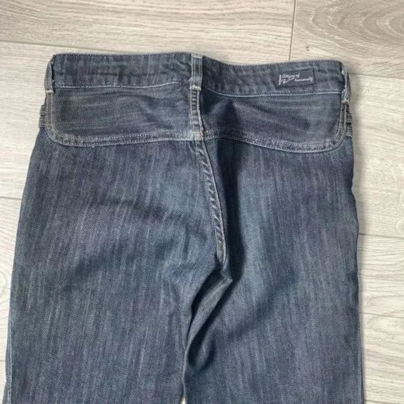 Citizens of Humanity blue denim low waist boot cut trouser fit stretch size 26 W - Picture 7 of 12